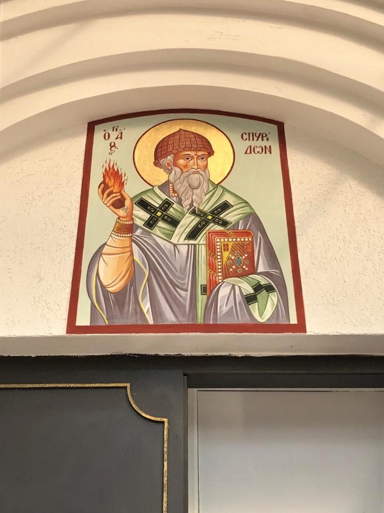 икона святителя Спиридона Тримифунтского